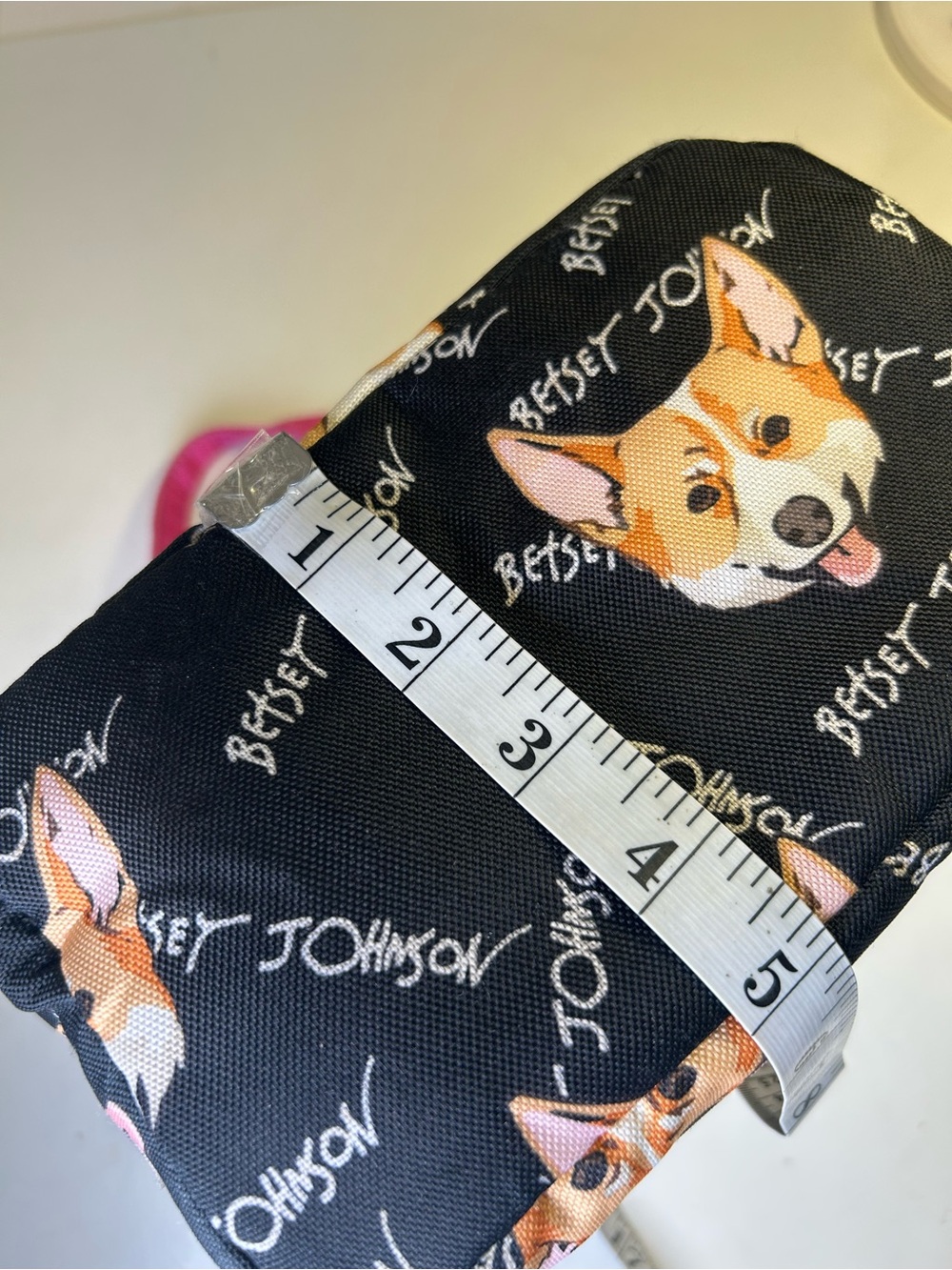Betsey Johnson Insulated Lunch Tote Cooler Bag Corgi Dog Print - Picture 11 of 12